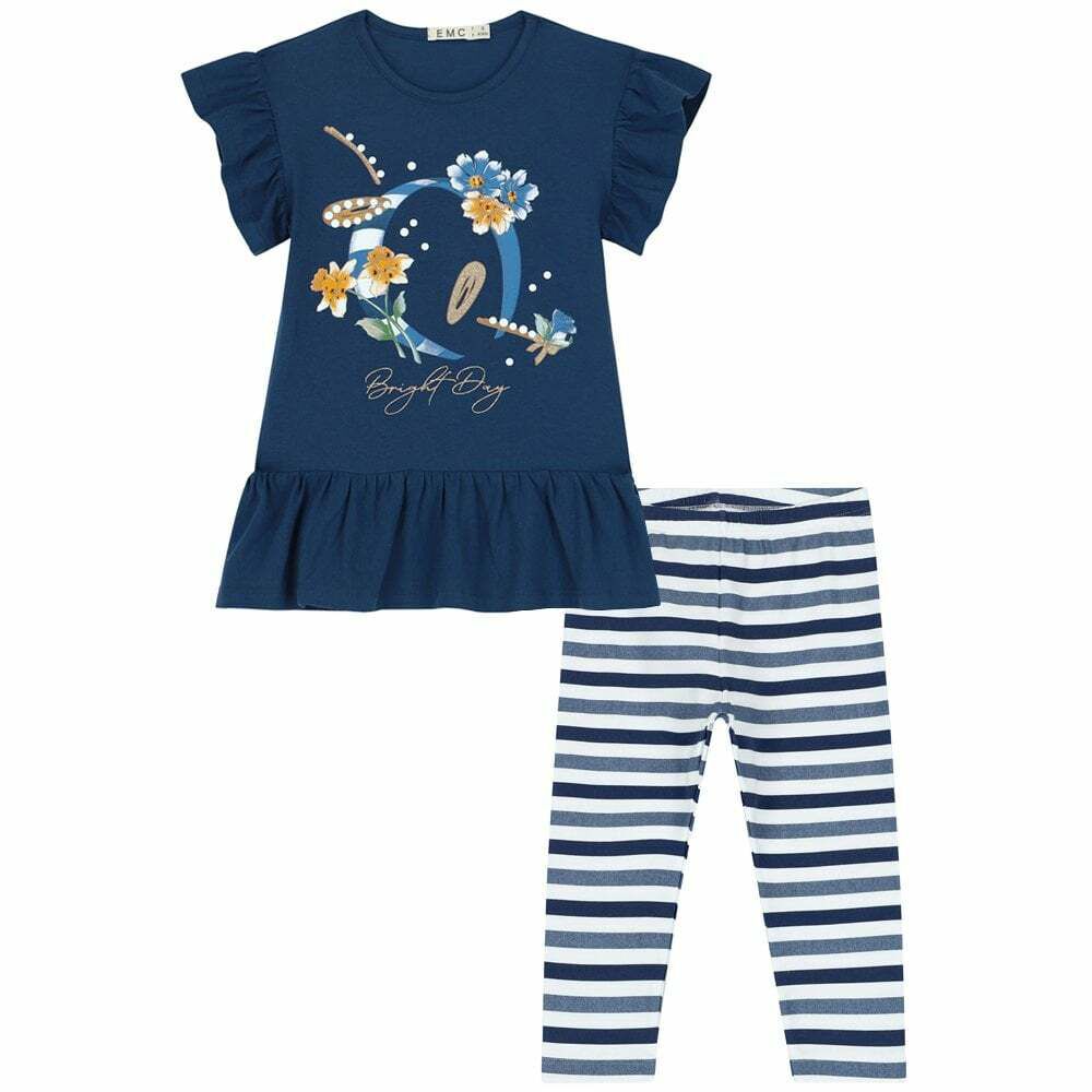 Baby girl sales navy leggings