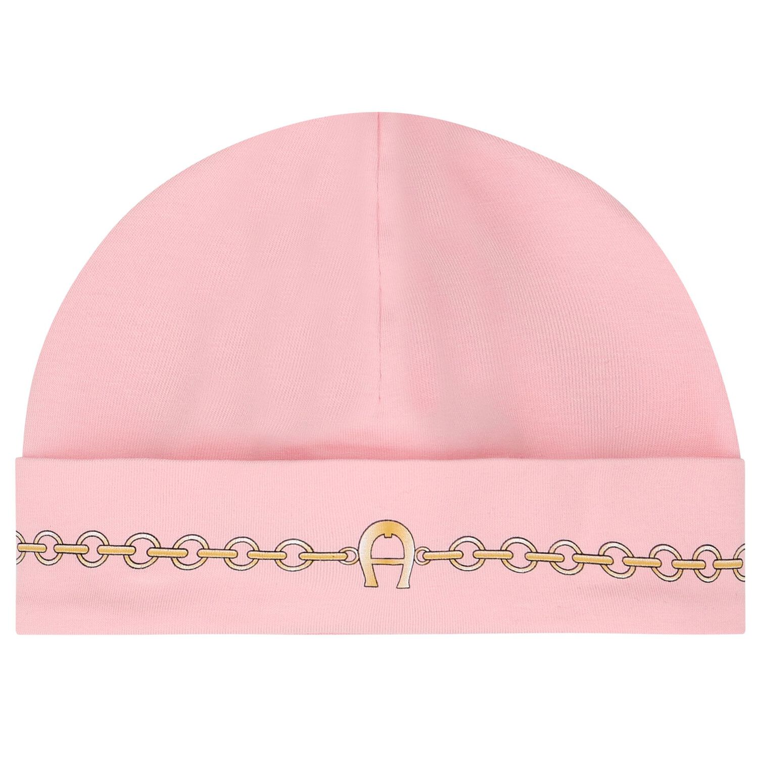 طقم بنات بالشعار باللون الوردي, 1, hi-res