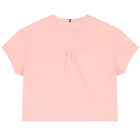 Girls Pink Logo T-Shirt, 1, hi-res