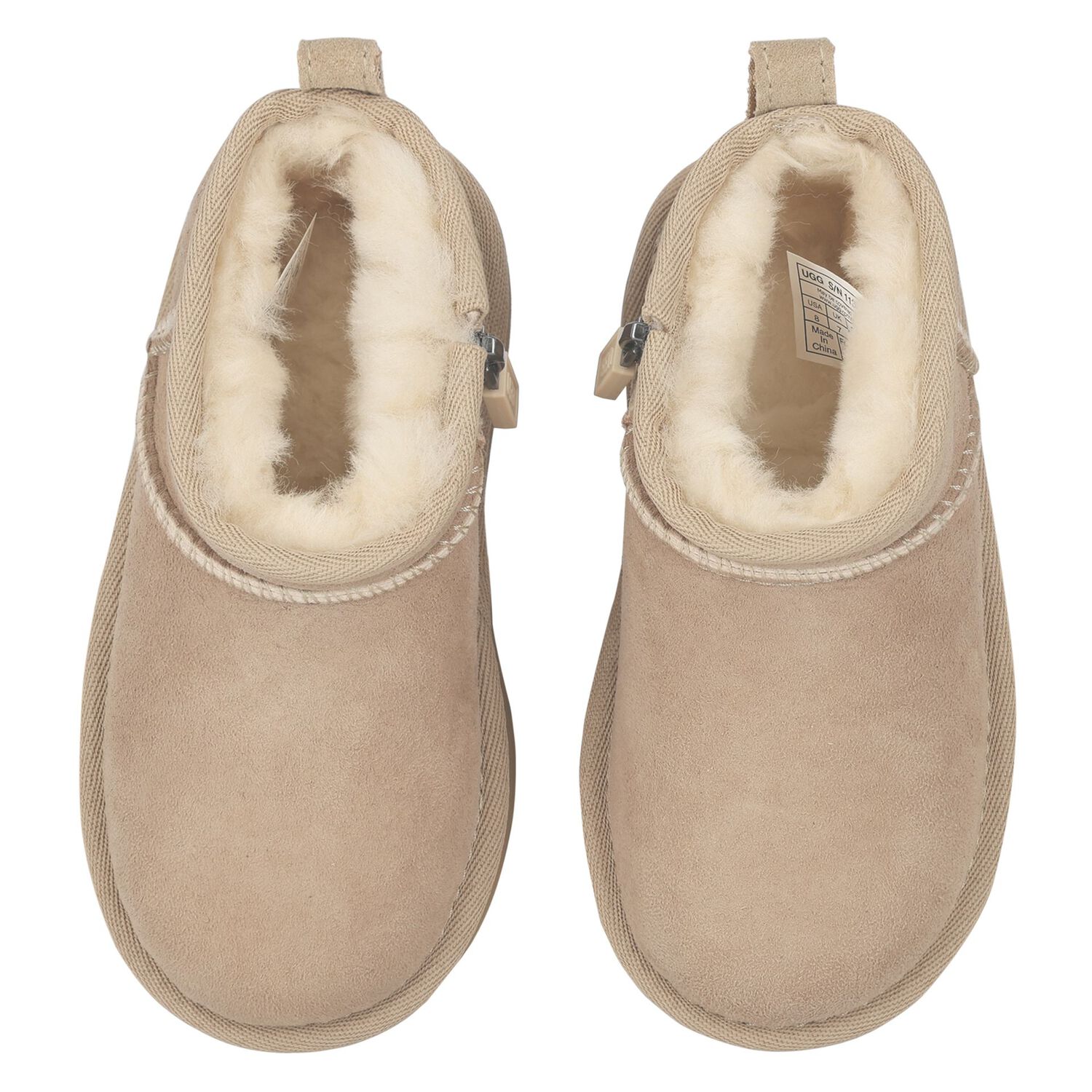 Younger Sand Classic Ultra Mini Suede Boots, 4, hi-res