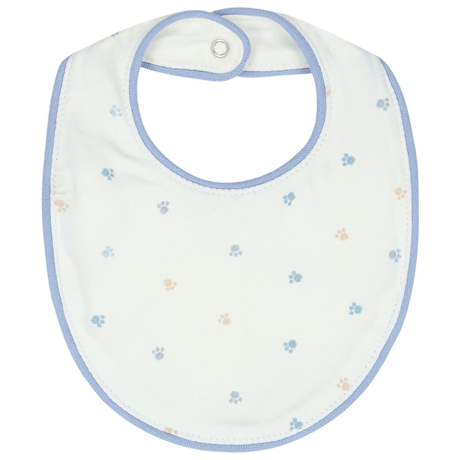 Baby Boys White & Blue Teddy Bear Babygrow Gift Set, 2, hi-res