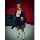 طقم فستان زهري أزرق داكن للبنات, 2, hi-res