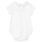 White Baby Bodysuit, 1, hi-res