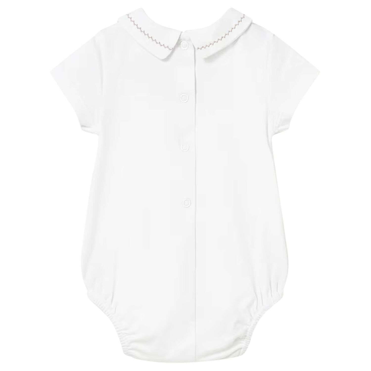 White Baby Bodysuit, 1, hi-res