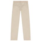 Boys Beige Trousers, 1, hi-res