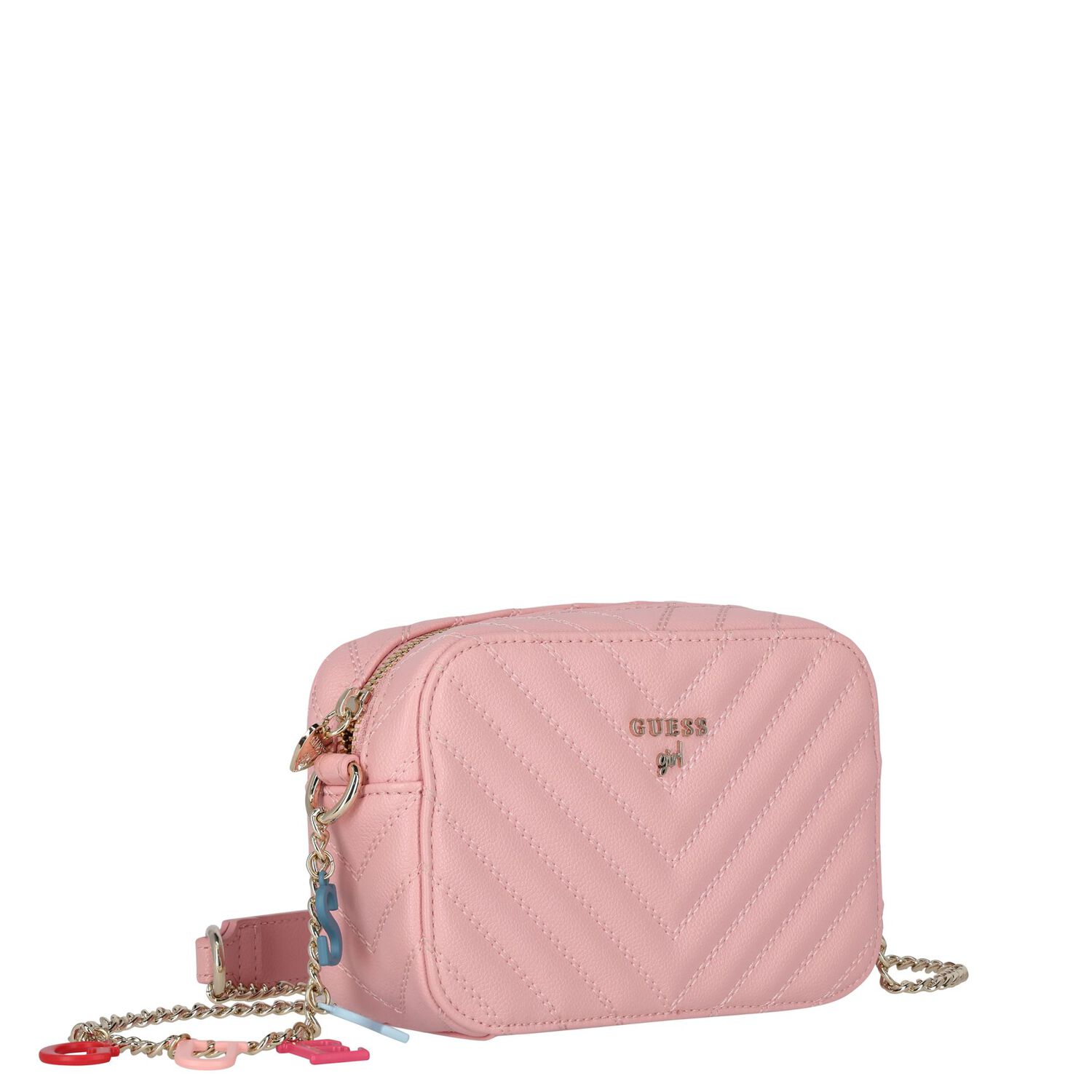 Girls Pink Logo Handbag, 1, hi-res image number null