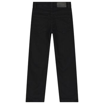 Boys Black Denim Jeans