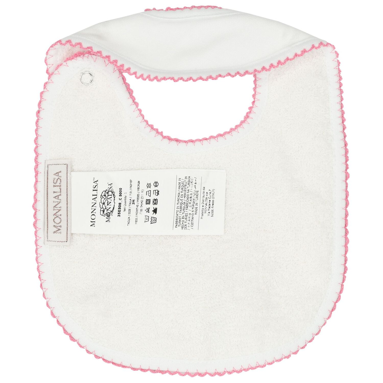 طقم افرول هديا  بنات باللون الأبيض و الوردى, 1, hi-res