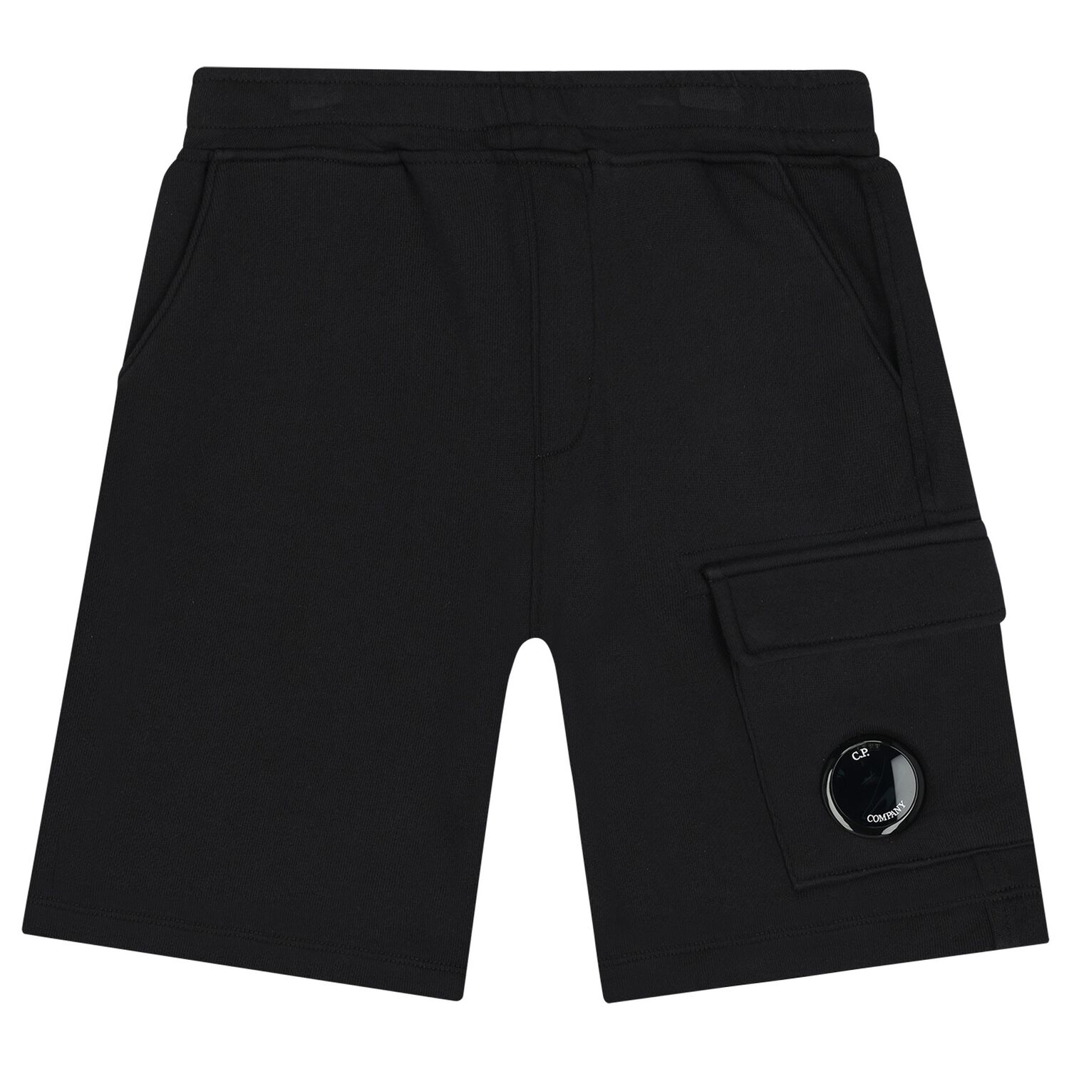 Boys Black Logo Shorts, 2, hi-res image number null