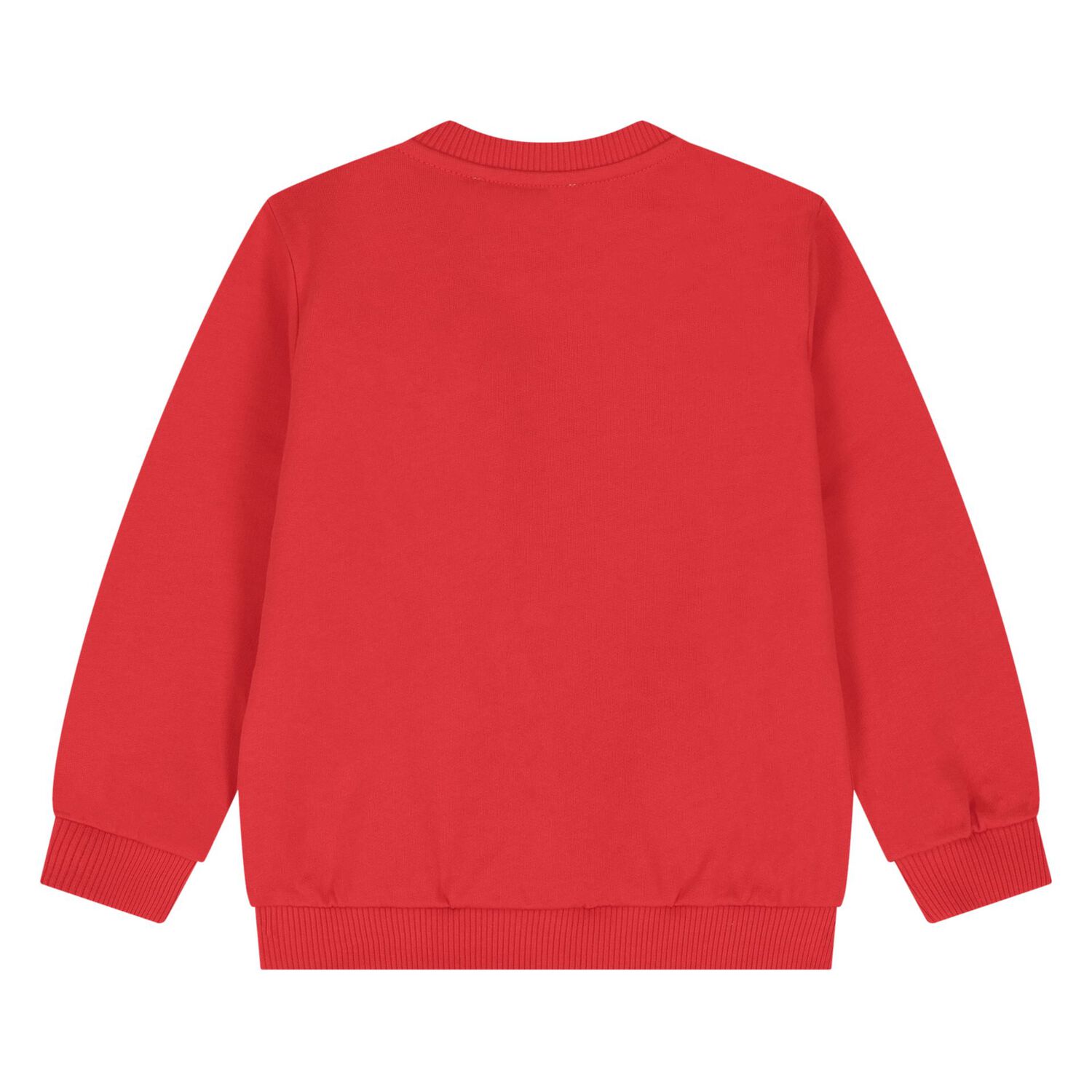 Younger Red Teddy Bear Logo Sweatshirt, 3, hi-res