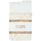 مدس بالشعار بطبعة خريطة باللون الأبيض والبيج , 1, hi-res