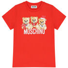 Red Teddy Bear Logo T-Shirt, 1, hi-res