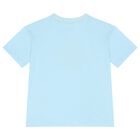 Boys Blue Logo T-Shirt, 3, hi-res