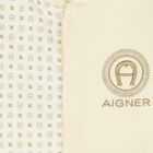 أفرول بالشعار باللون العاجي والذهبي, 1, hi-res