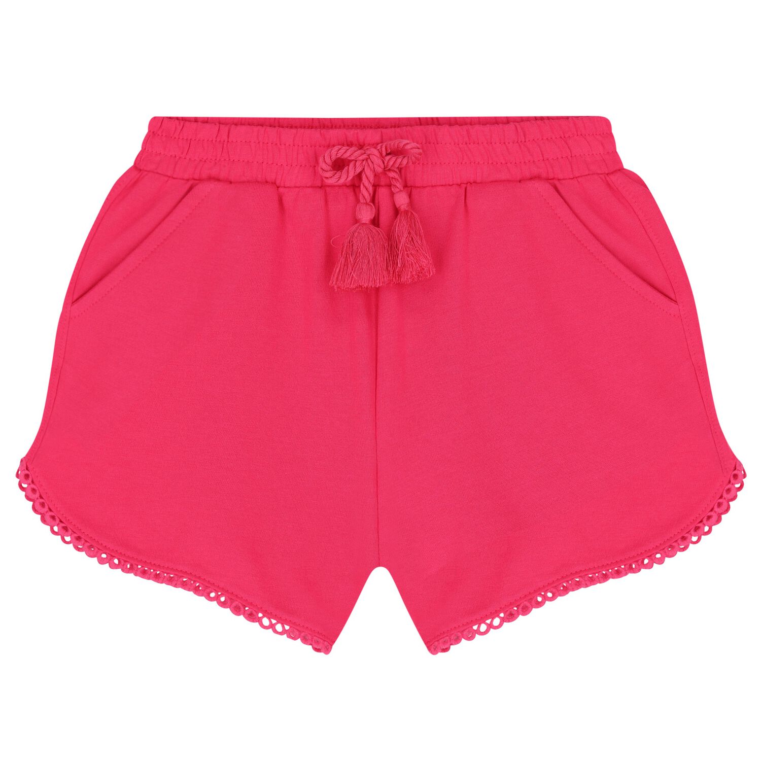 Girls Pink Shorts, 4, hi-res image number null