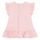 Baby Girls Ivory & Pink Floral Shorts Set ( 2-Pack ), 2, hi-res