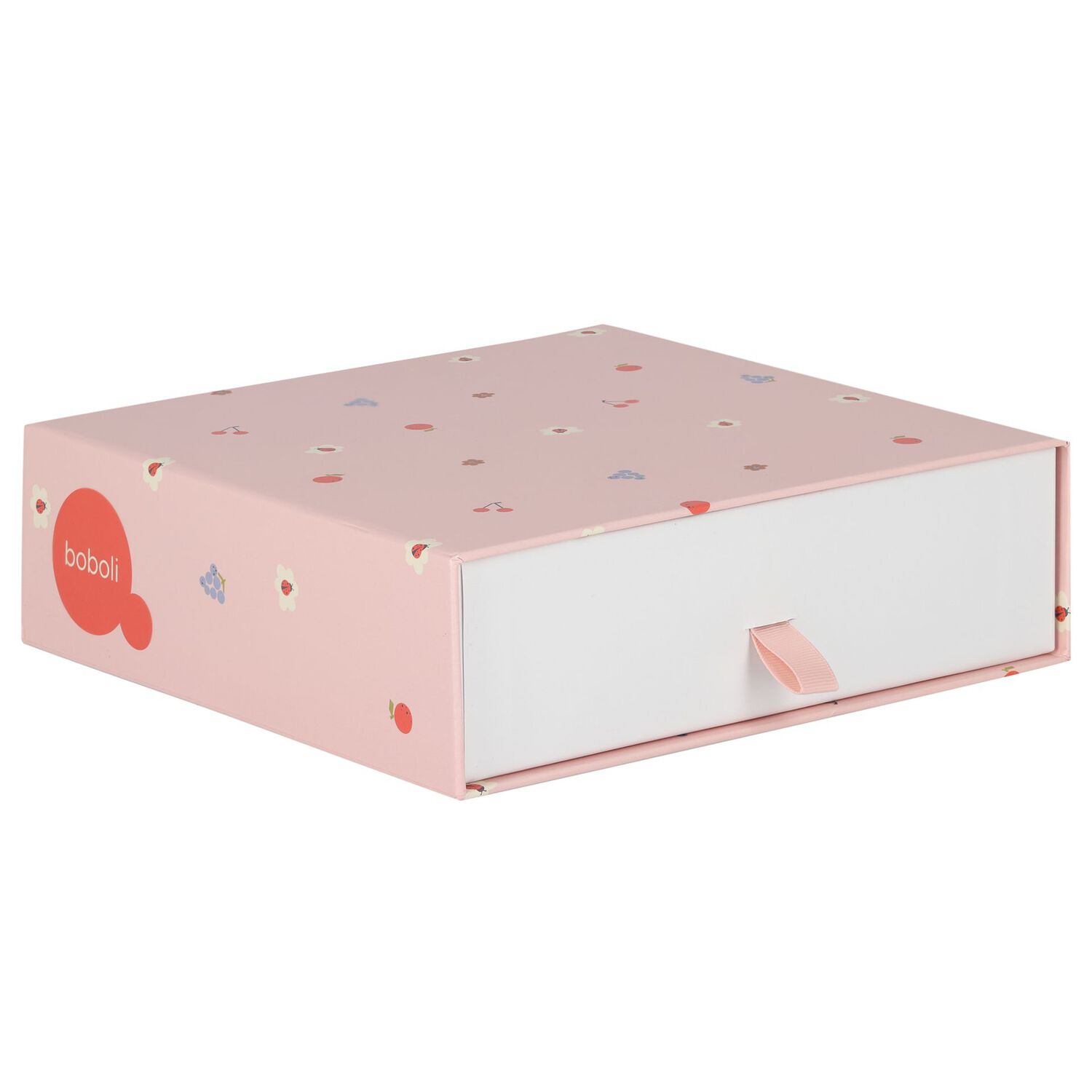 طقم هدية بنات باللون العاجي والوردي , 1, hi-res