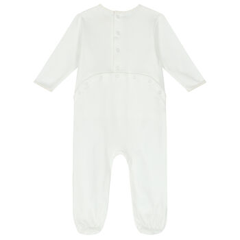 Ivory Logo Babygrow Gift Set