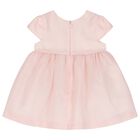 Baby Girls Pink Bow Dress Set, 1, hi-res
