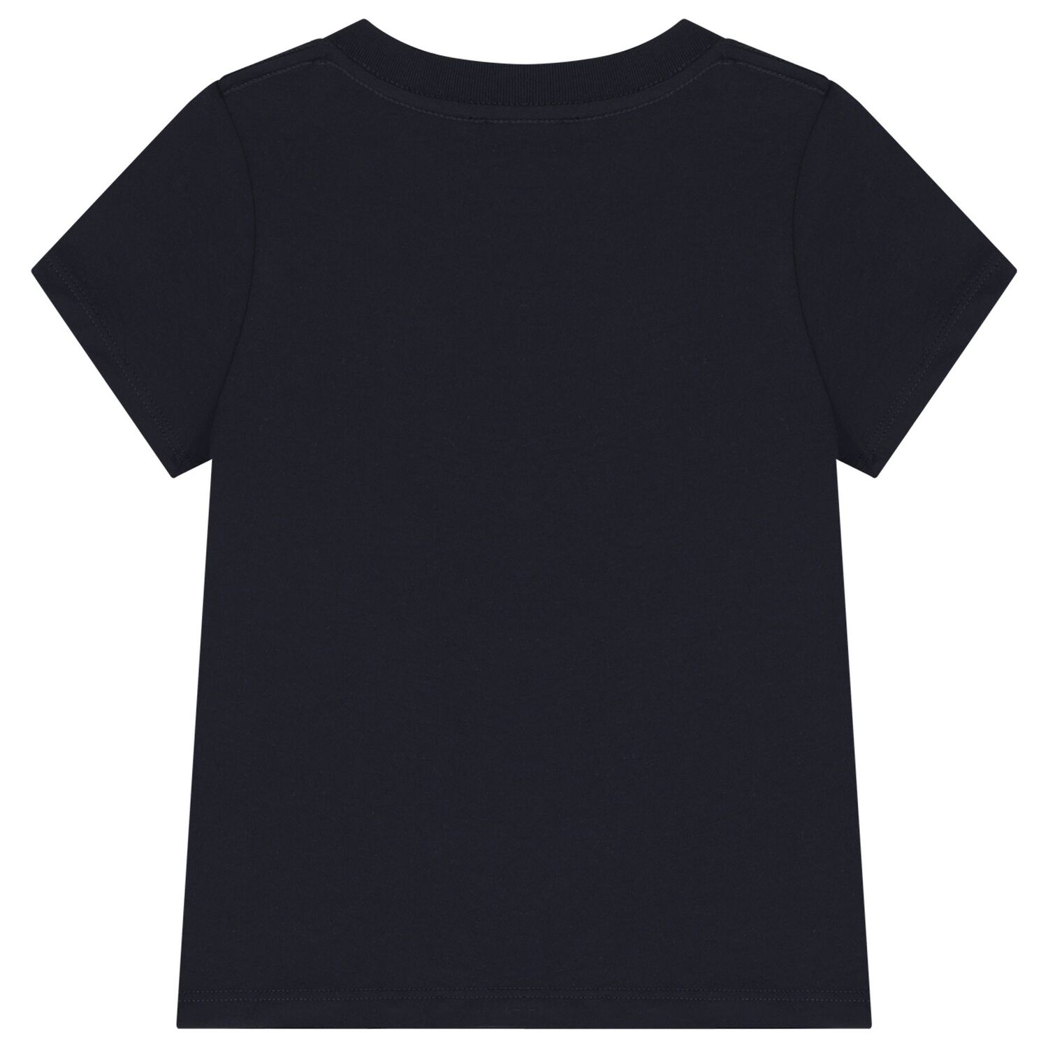 Girls Mini Me Navy Blue Logo T-Shirt, 1, hi-res
