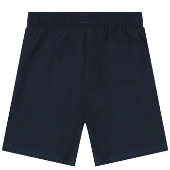 Boys Blue Logo Shorts