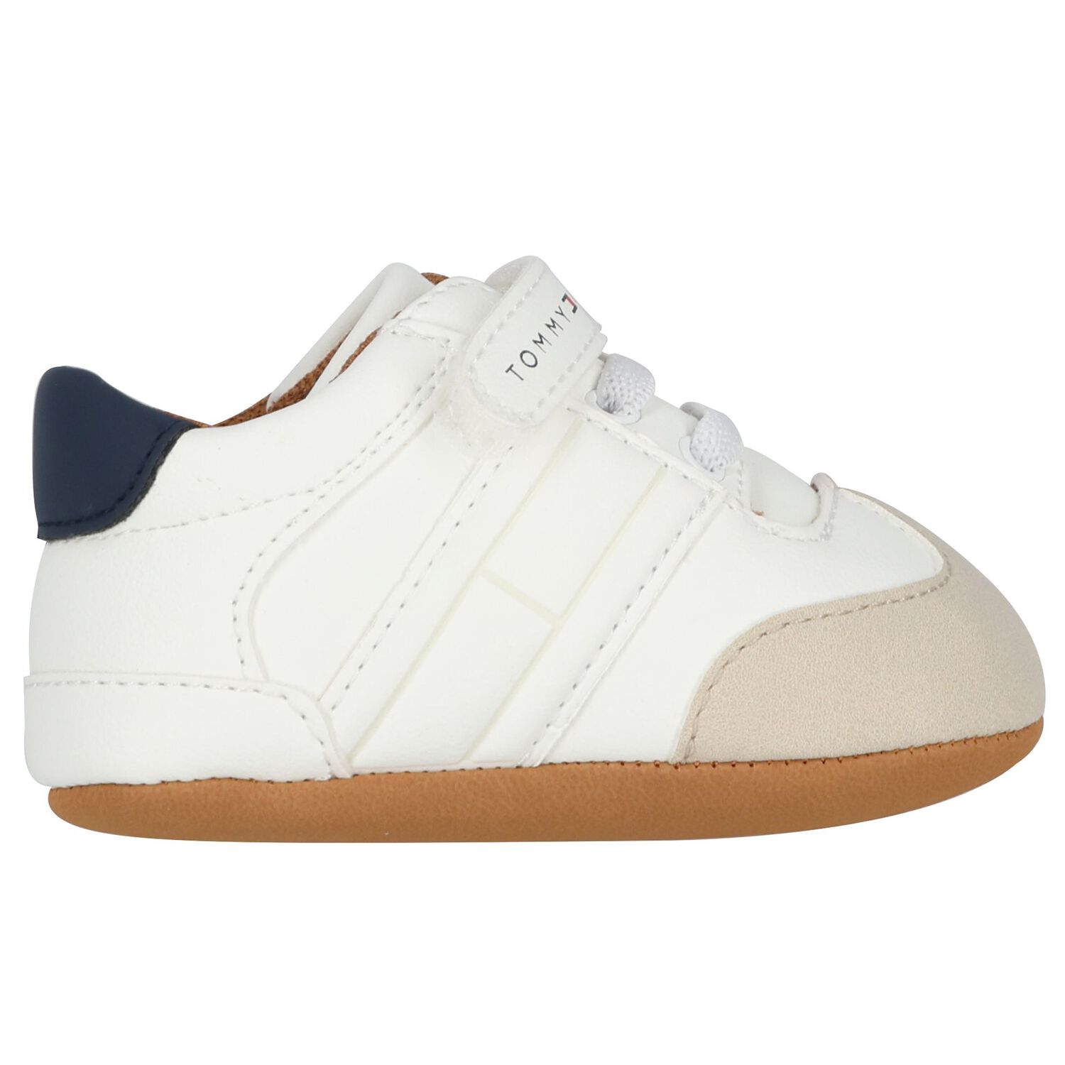 حذاء ما قبل المشي للاولاد باللون العاجي, 1, hi-res