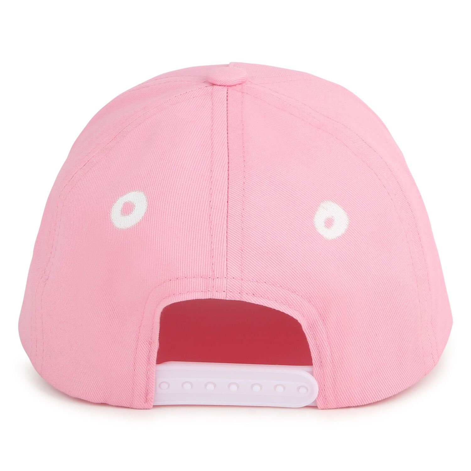 Girls Pink Logo Cap, 1, hi-res