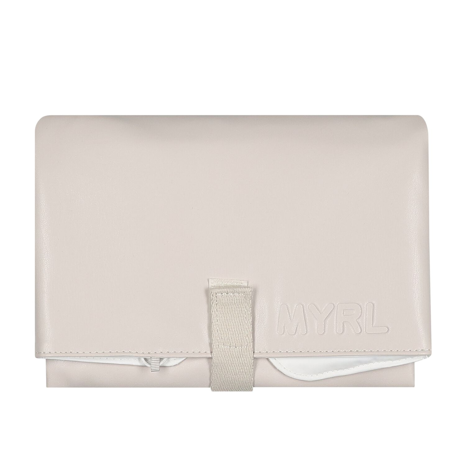 Grey & White Logo Baby Changing Mat, 2, hi-res
