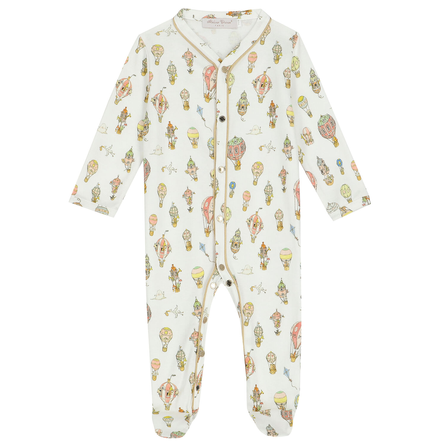  طقم افرول هدية باللون الأبيض, 1, hi-res