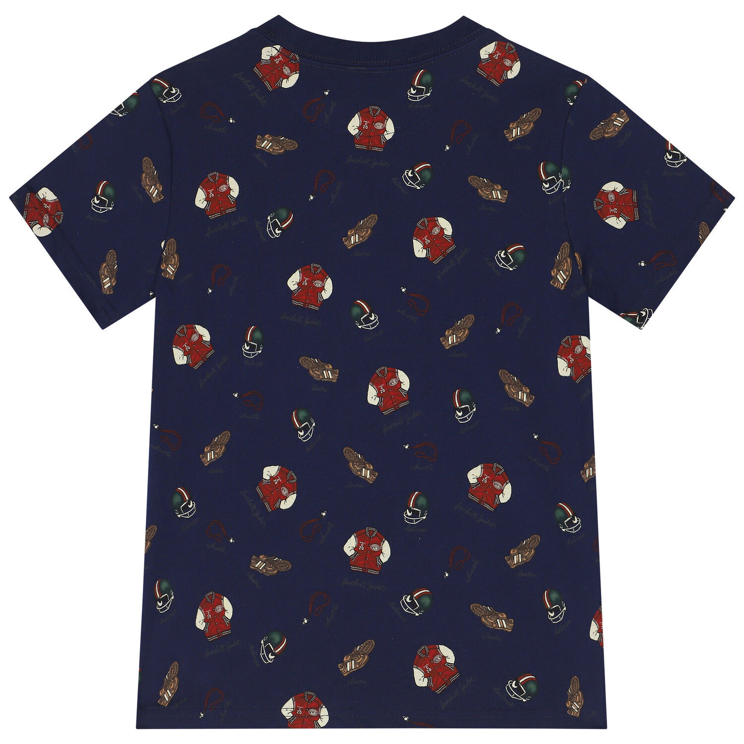 Boys Navy Blue T-Shirt, 1, hi-res