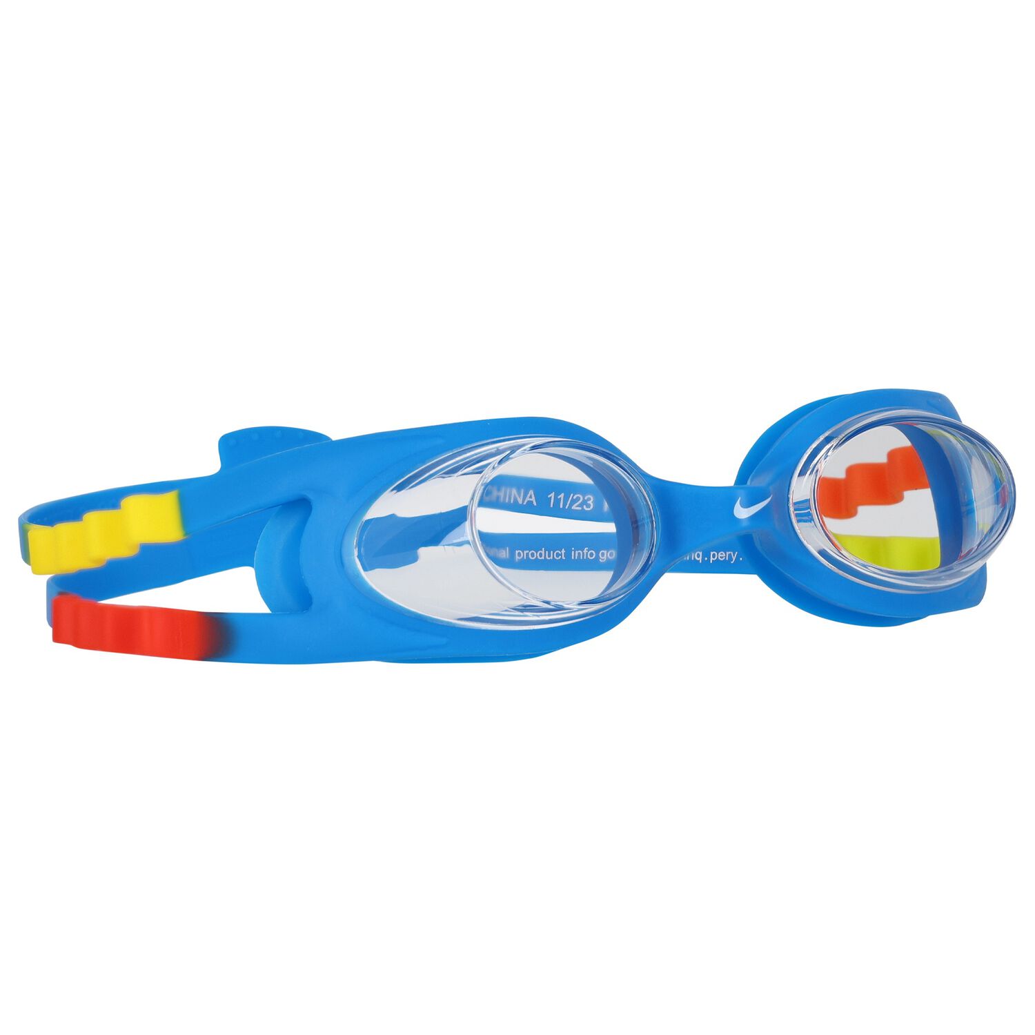 Blue Swimming Goggles, 1, hi-res