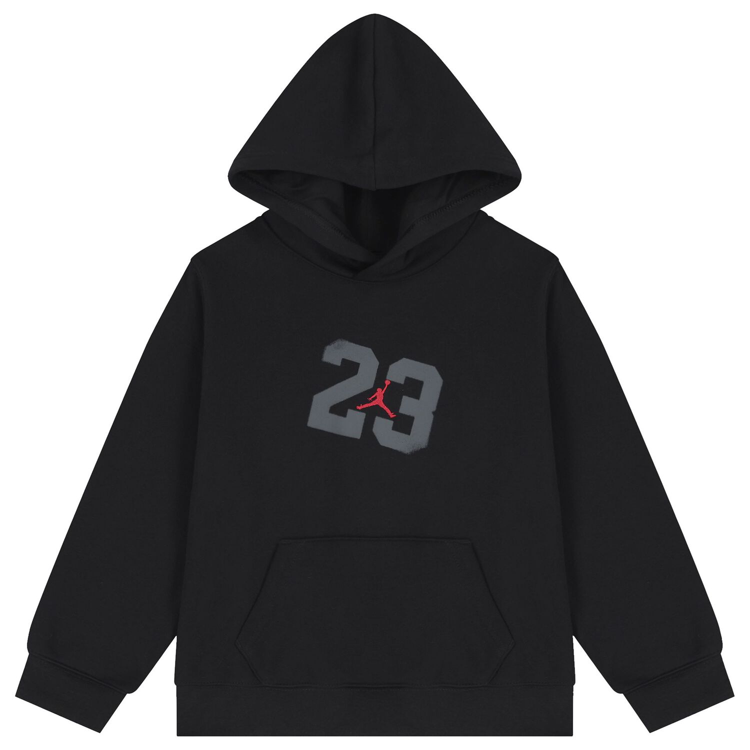 Boys Black Jordan Hooded Top, 1, hi-res