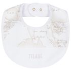 White & Beige Geo Map Babygrow Gift Set, 1, hi-res