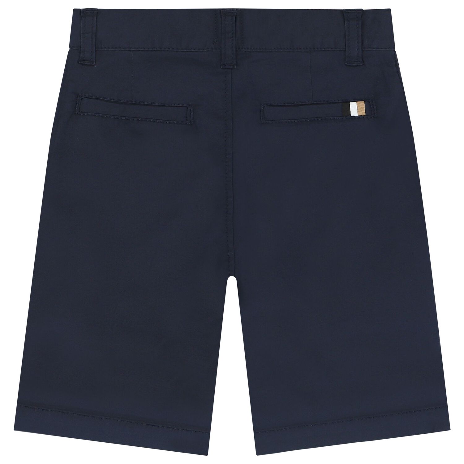 Boys Navy Blue Chino Shorts, 3, hi-res image number null