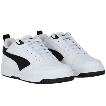 Boys White Rebound Trainers