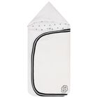 مدس بالشعار باللون الابيض , 1, hi-res