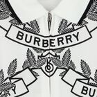 فستان بنات بولو بالشعار باللون الأبيض والأسود, 1, hi-res