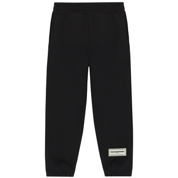 Black Logo Joggers