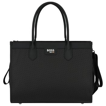 Black Logo Baby Changing Bag