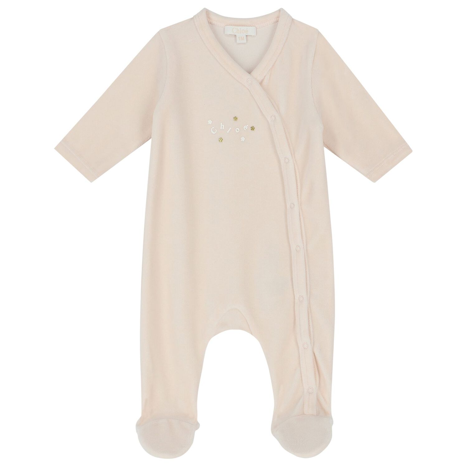 أفرول بنات بالشعار باللون الوردى والعاجى (2 قطع), 1, hi-res