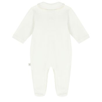 Ivory & Beige Hot Air Balloon Babygrow
