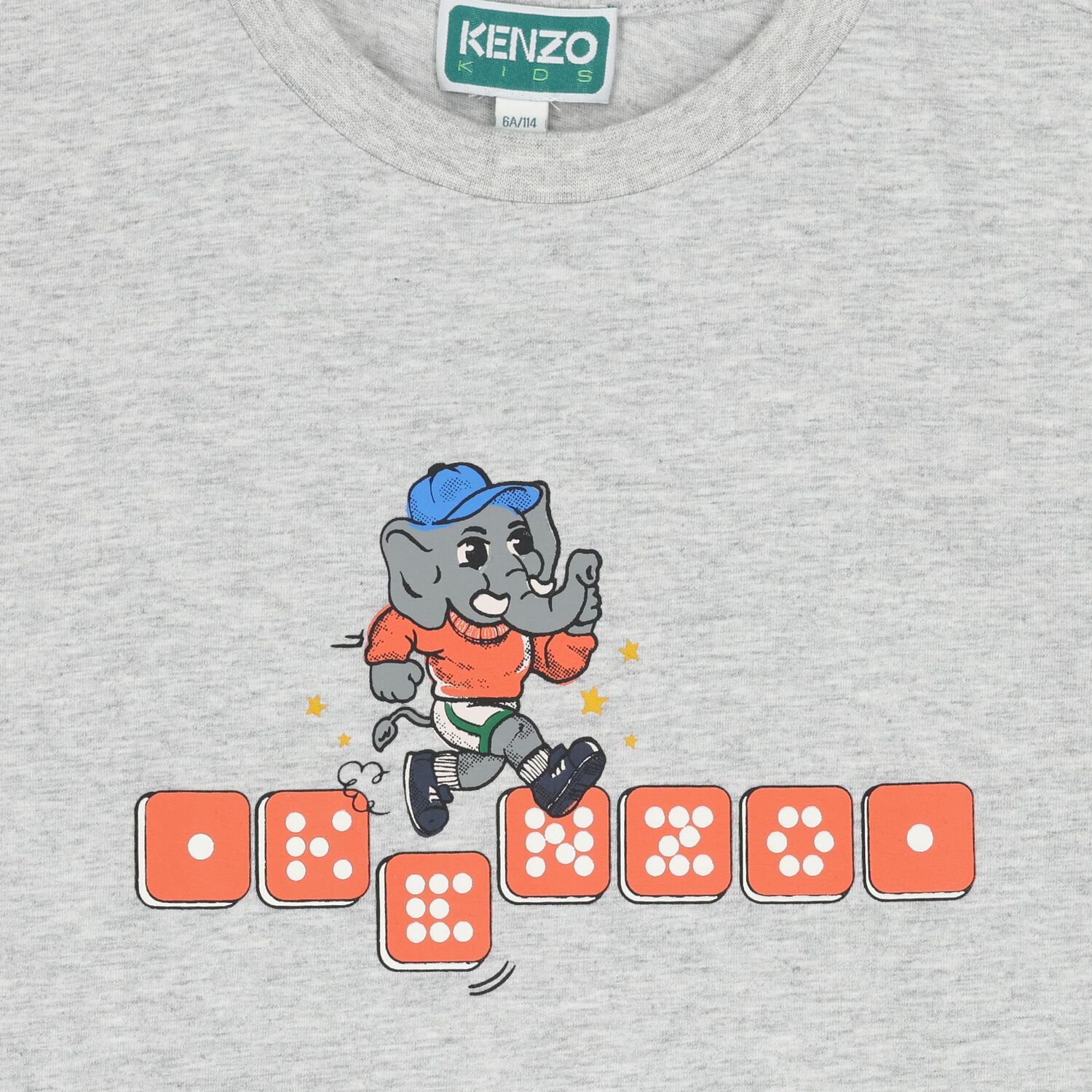 Grey Elephant Logo T-Shirt, 1, hi-res