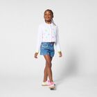 شورت جينز أزرق للبنات, 1, hi-res