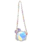 Girls Silver Iridescent Unicorn Handbag, 1, hi-res