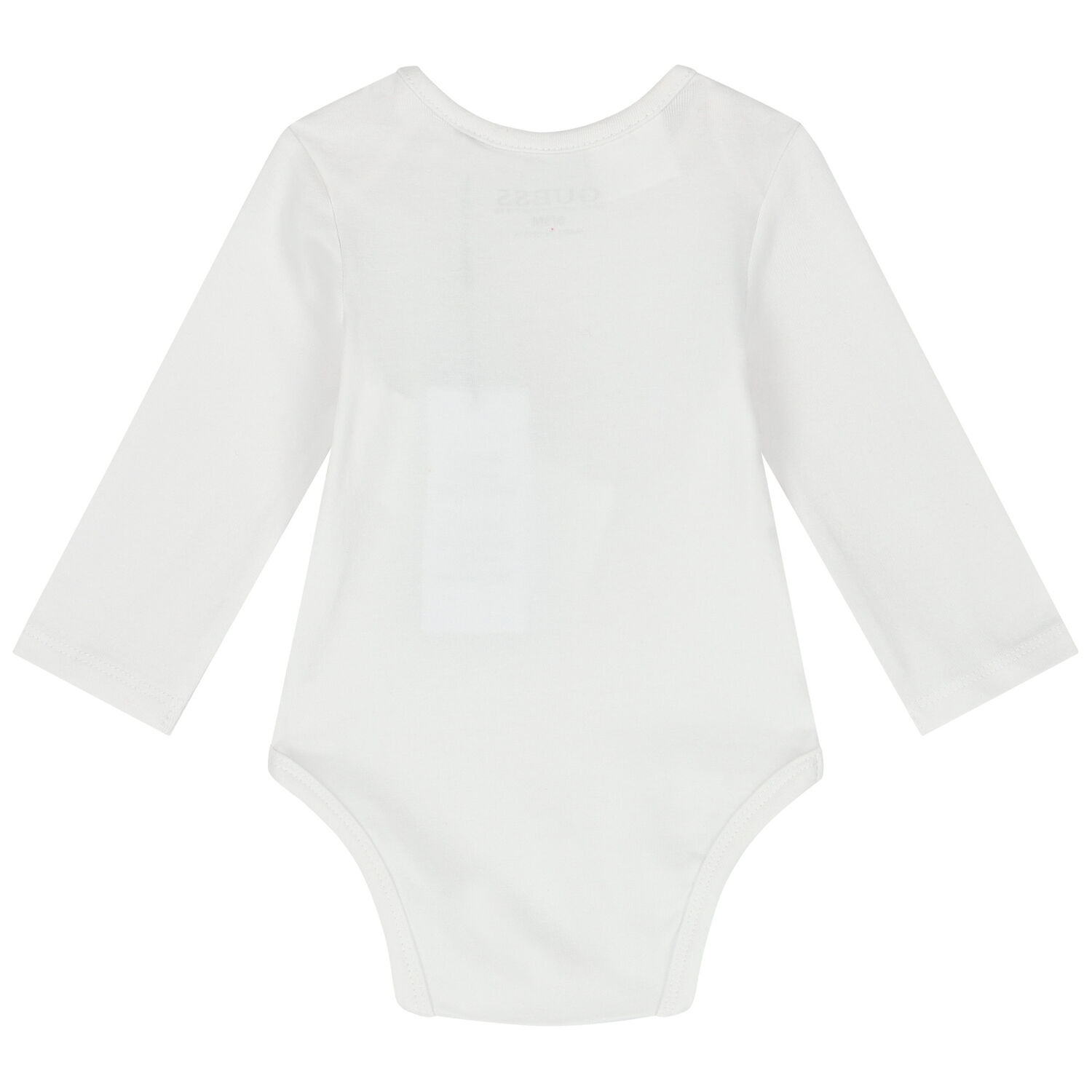 Baby Girls White & Pink Logo Bodysuits ( 3-Pack ), 1, hi-res