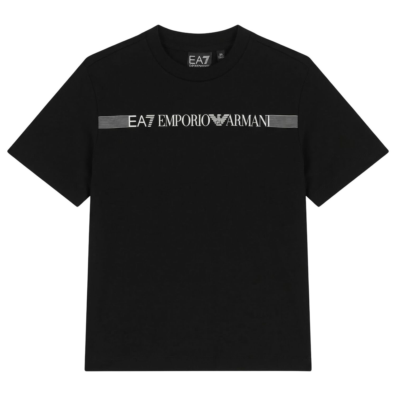 طقم شورت اطفال بالشعار باللون الاسود , 5, hi-res