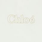 تيشيرت بنات بالشعار باللون الأبيض, 1, hi-res