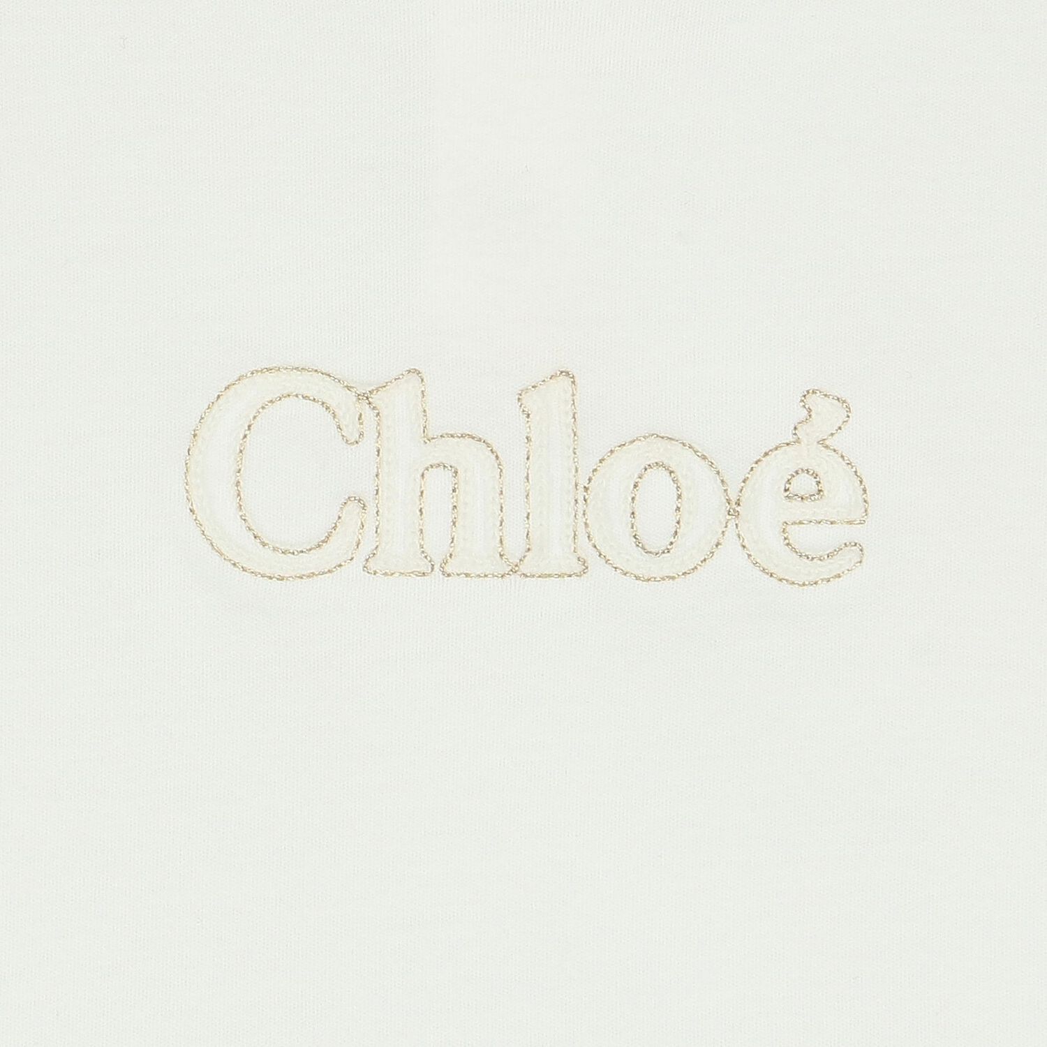 تيشيرت بنات بالشعار باللون الأبيض, 1, hi-res