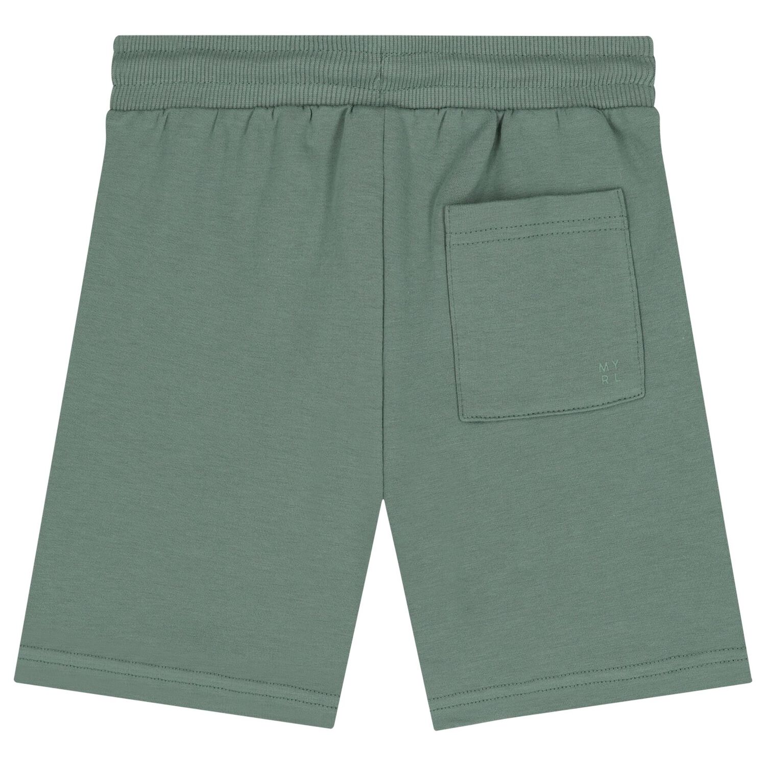 Boys Green Logo Shorts, 3, hi-res