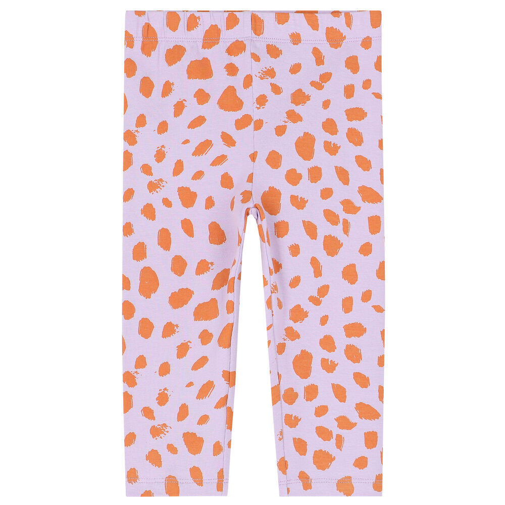 Stella McCartney Younger Girls Purple Leggings Junior Couture UAE